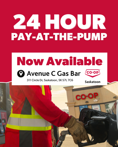 24-hour pay-at-the-pump promotion