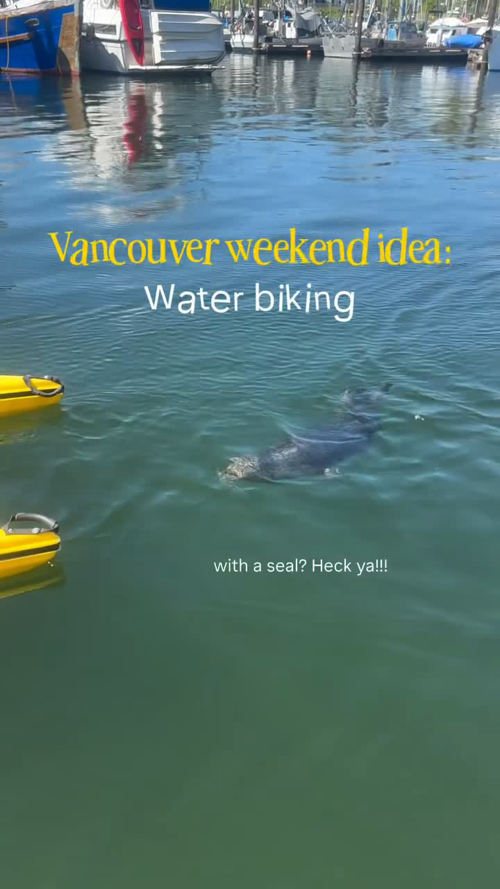 Vancouver water biking video